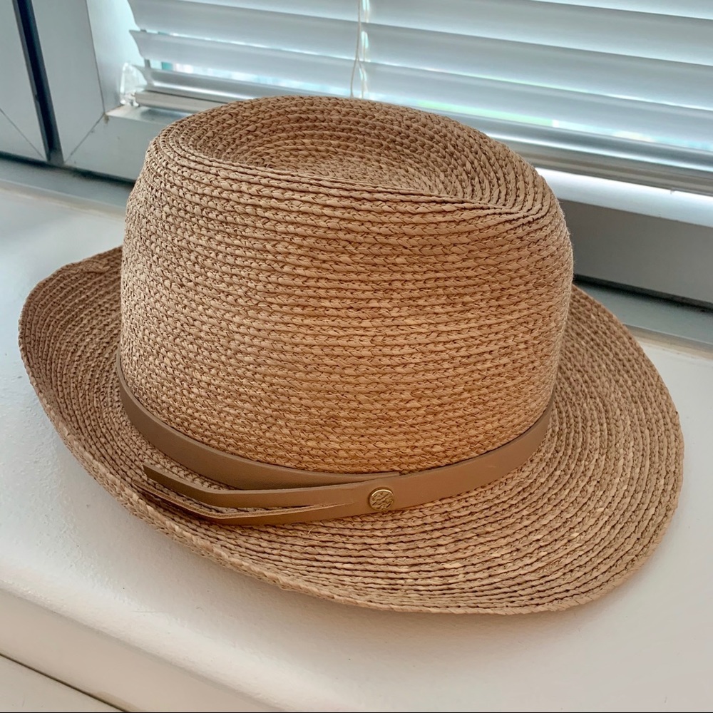 NWOT Helen Kaminski Raffia Fedora